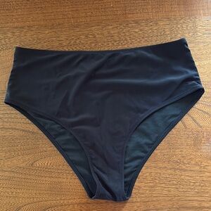 Vimpunec Black High-Waisted Bikini Bottoms XL